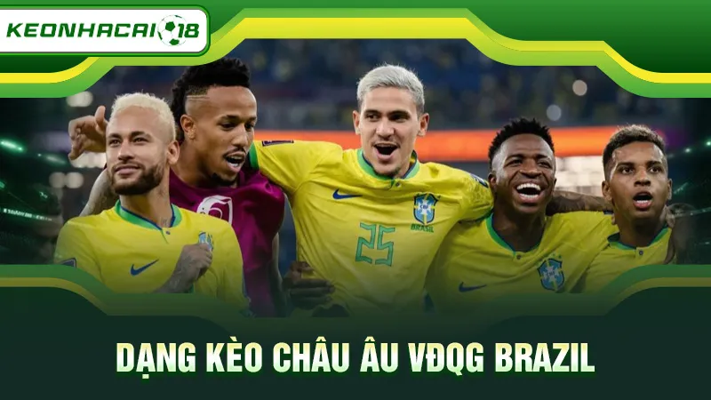 Dạng kèo châu Âu VĐQG Brazil